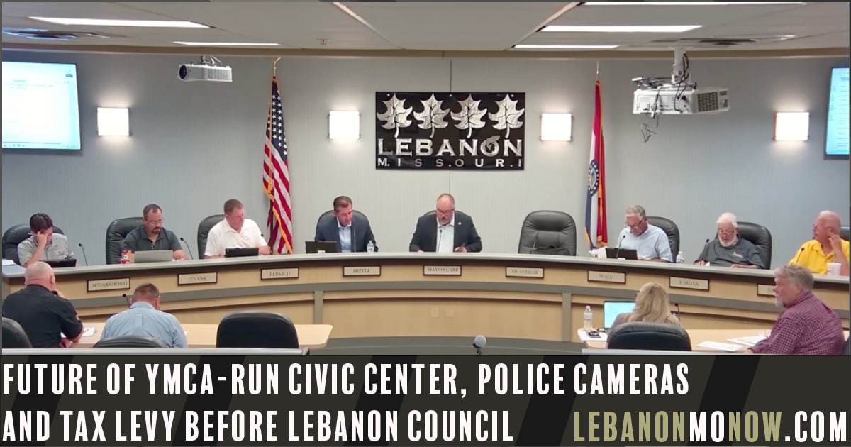 Future of YMCA-Run Civic Center, Police Cameras and Tax Levy Before Lebanon Council