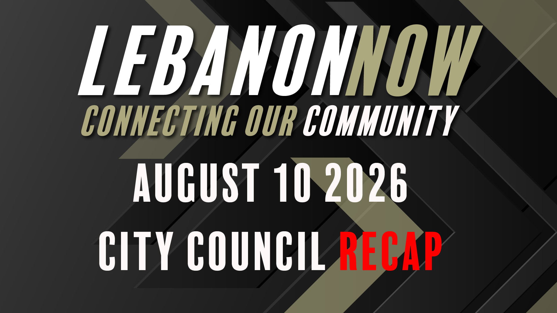 Lebanon Golf Course Renamed Spring Hollow Golf; Council Approves Downtown Tax Levy, Moves Forward With Gravel Street Paving