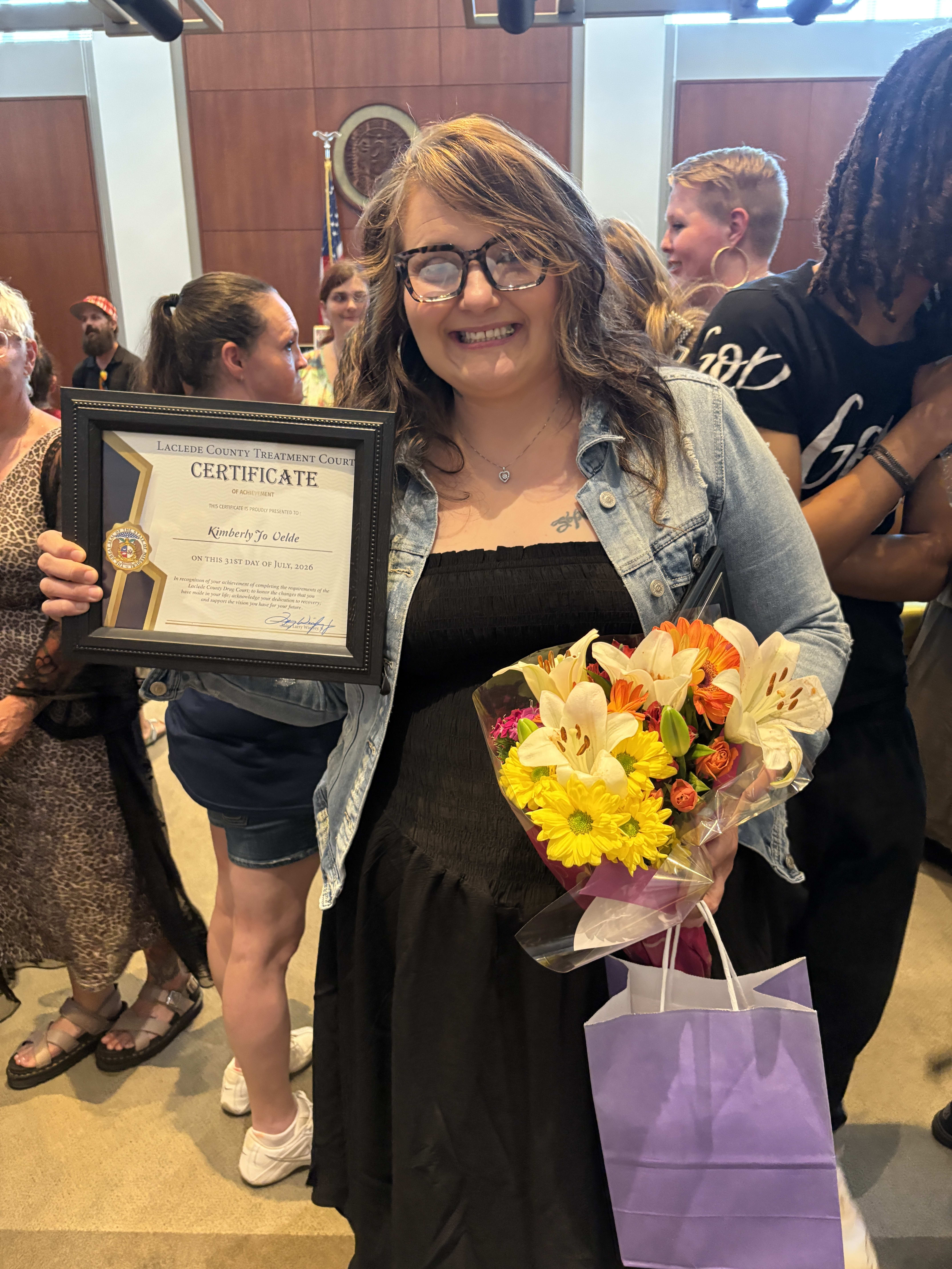 Five Graduate from Laclede County Treatment Court, Celebrating Recovery and New Beginnings — Lebanon Now