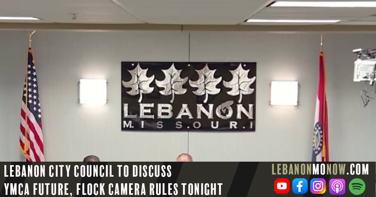 UPDATED: Lebanon City Council to Discuss YMCA Future, Flock Camera Rules Tonight