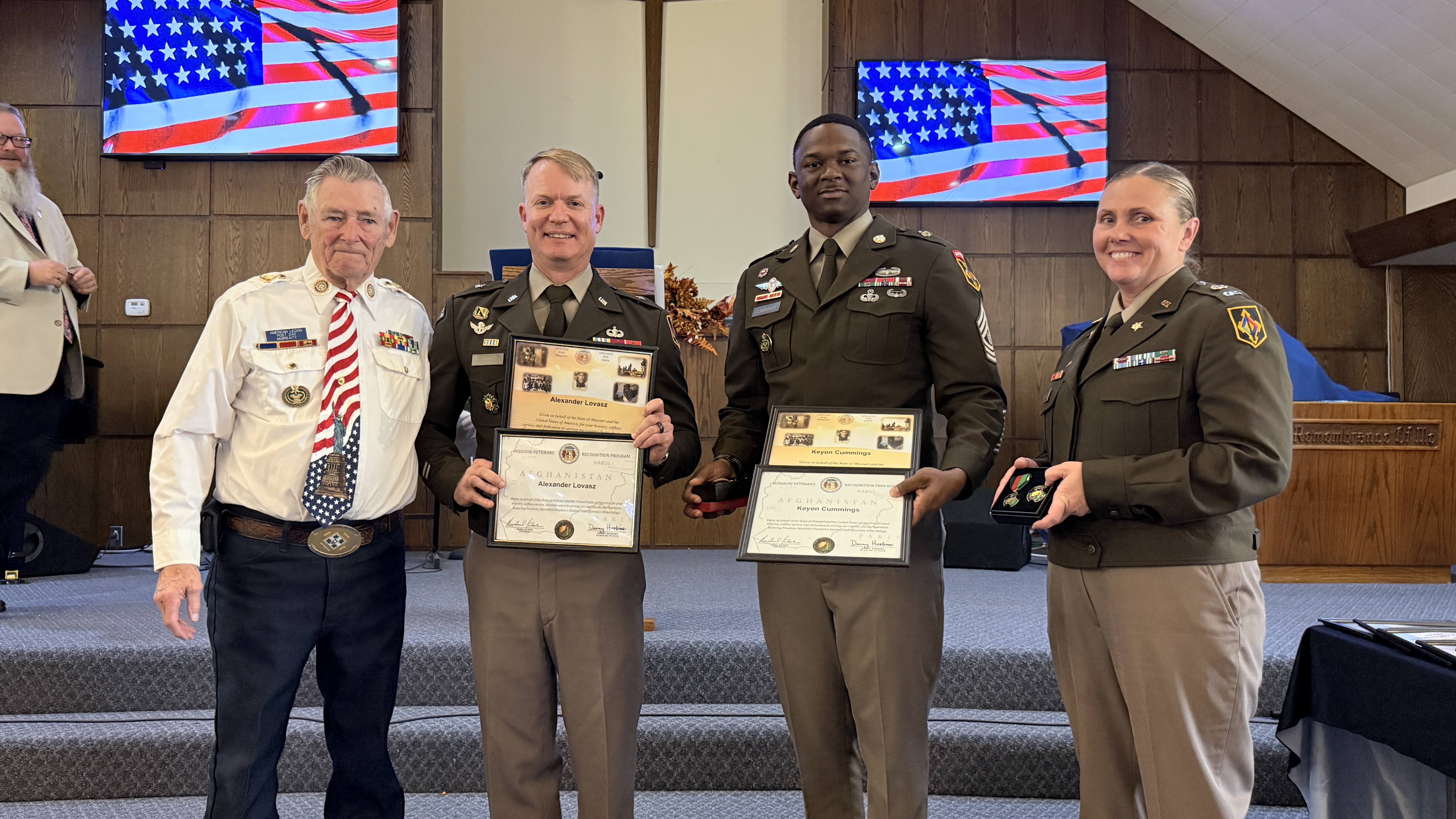 Nearly 70 Missouri Veterans and Families Honored During War Medallions Ceremony in Richland — Lebanon Now