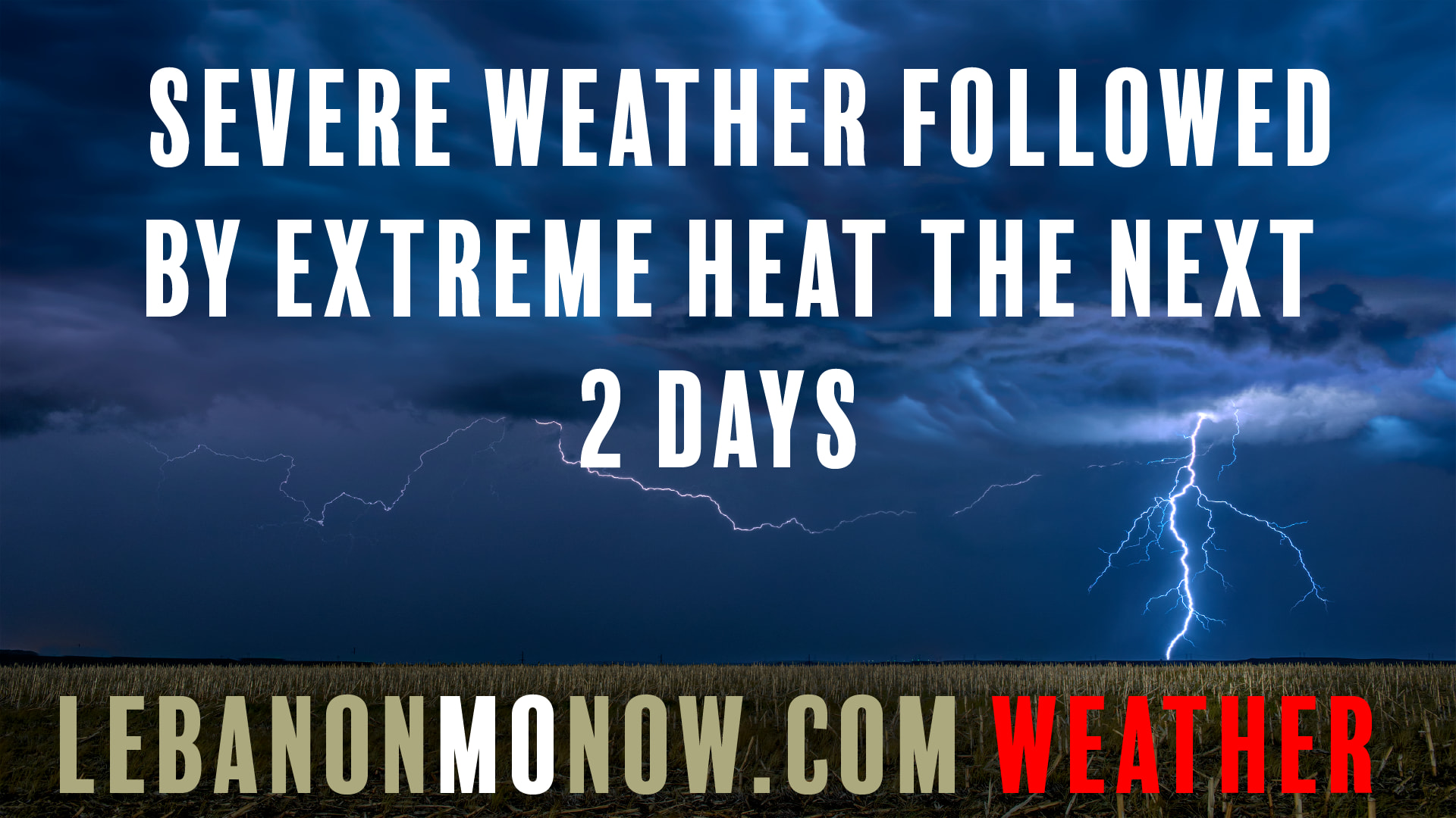 Severe Weather Potential Increasing for Lebanon Area Tonight and Wednesday