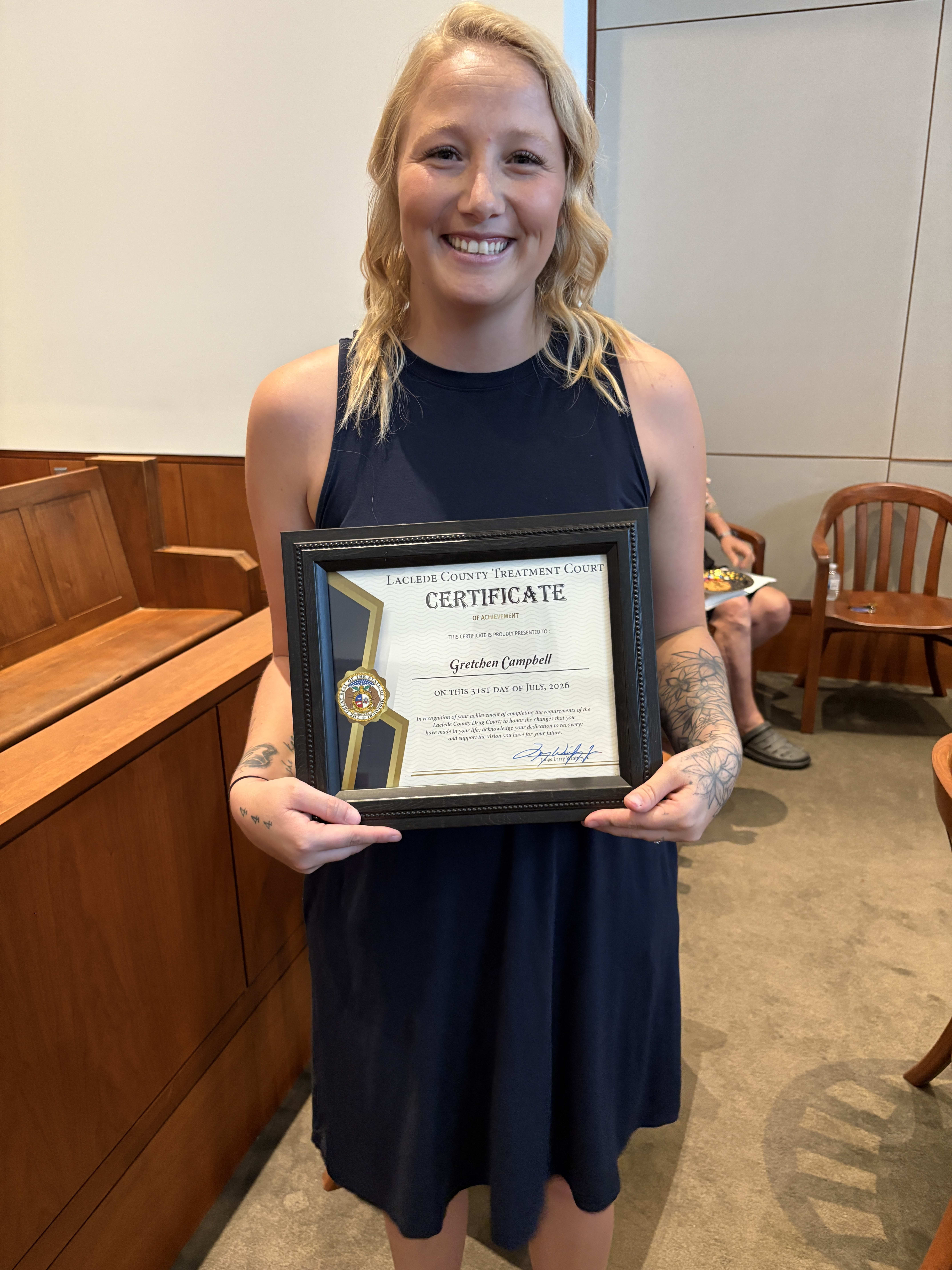 Five Graduate from Laclede County Treatment Court, Celebrating Recovery and New Beginnings — Lebanon Now