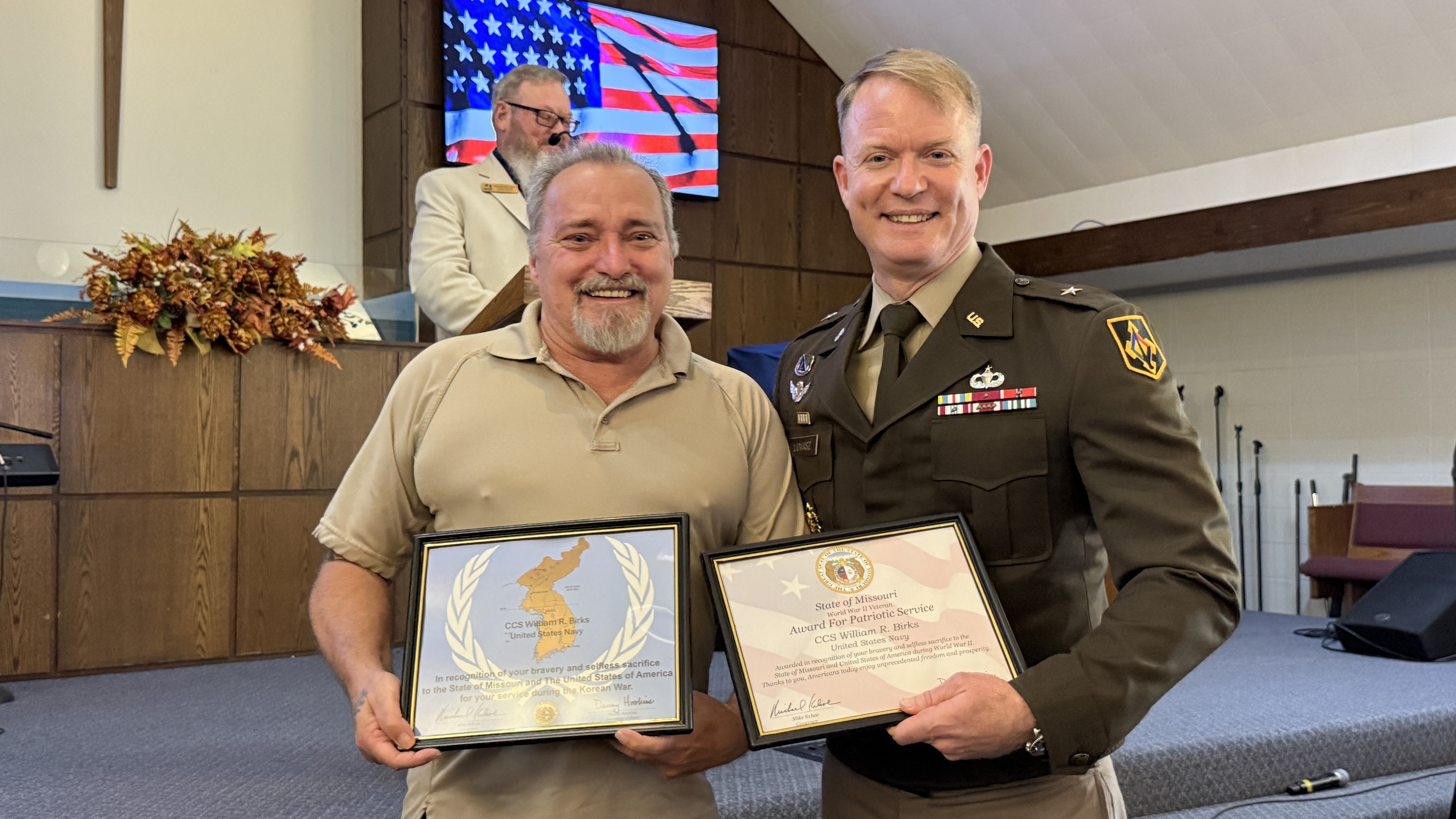 Nearly 70 Missouri Veterans and Families Honored During War Medallions Ceremony in Richland — Lebanon Now