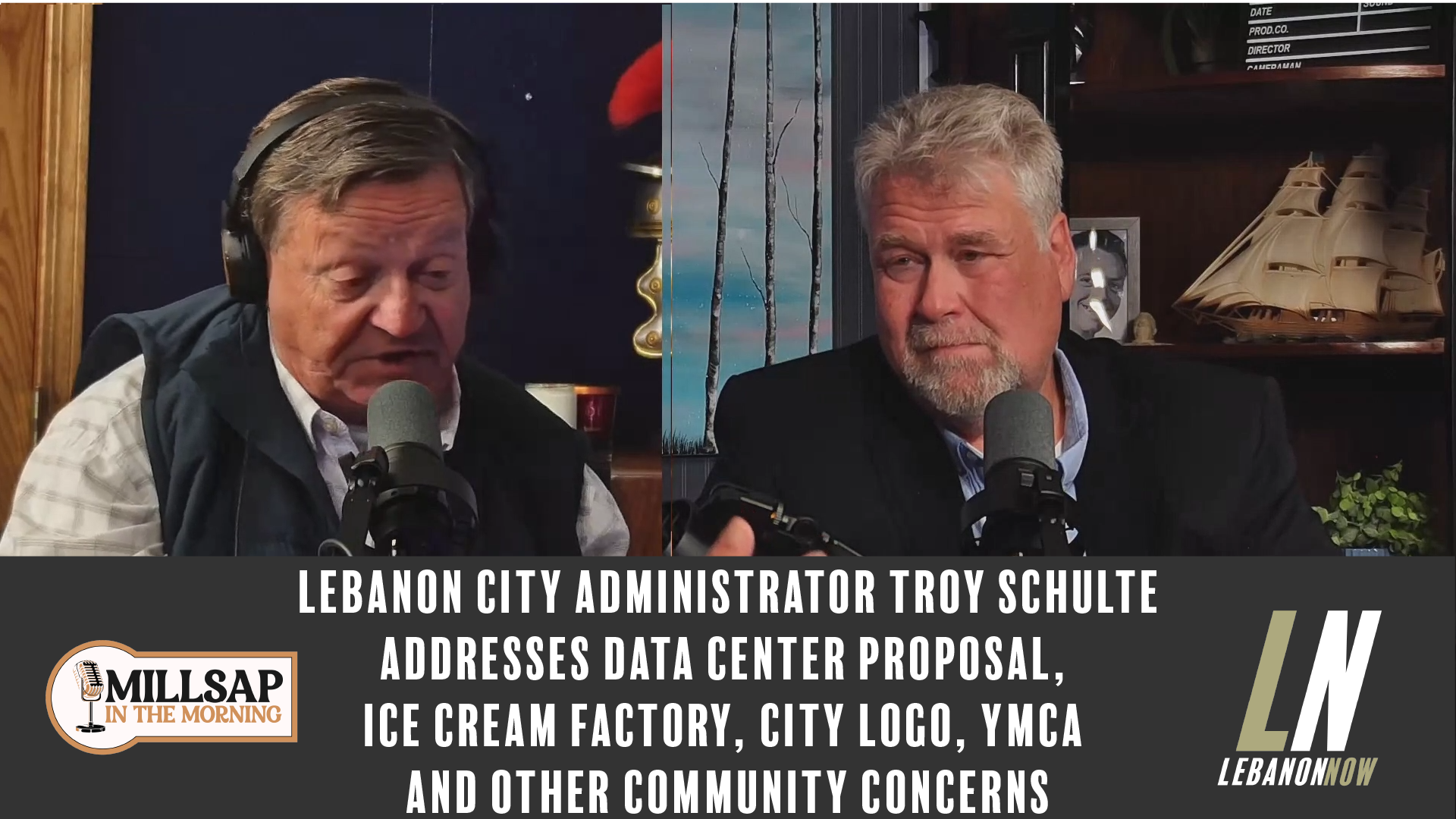Lebanon City Administrator Troy Schulte Addresses Data Center Proposal, Ice Cream Factory, City Logo, YMCA and Other Community Concerns
