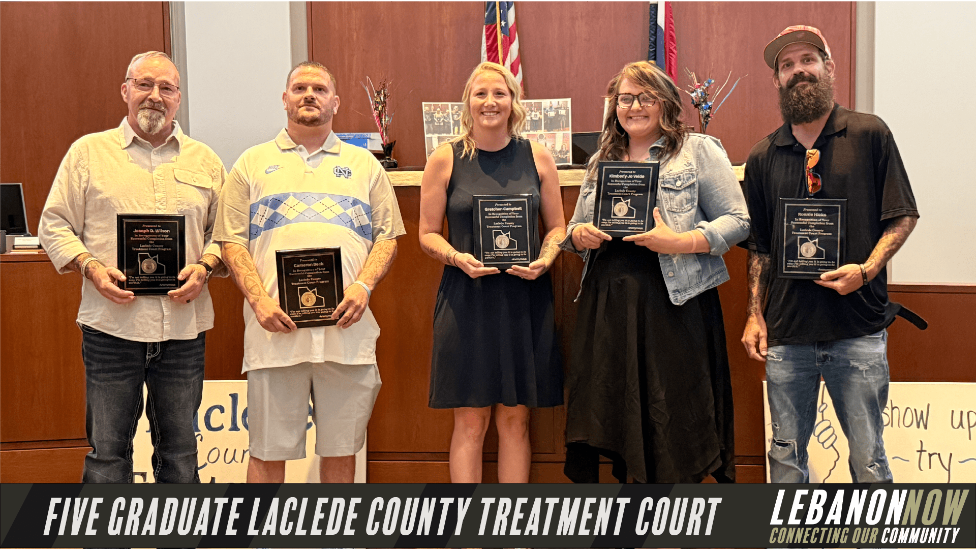 Five Graduate from Laclede County Treatment Court, Celebrating Recovery and New Beginnings