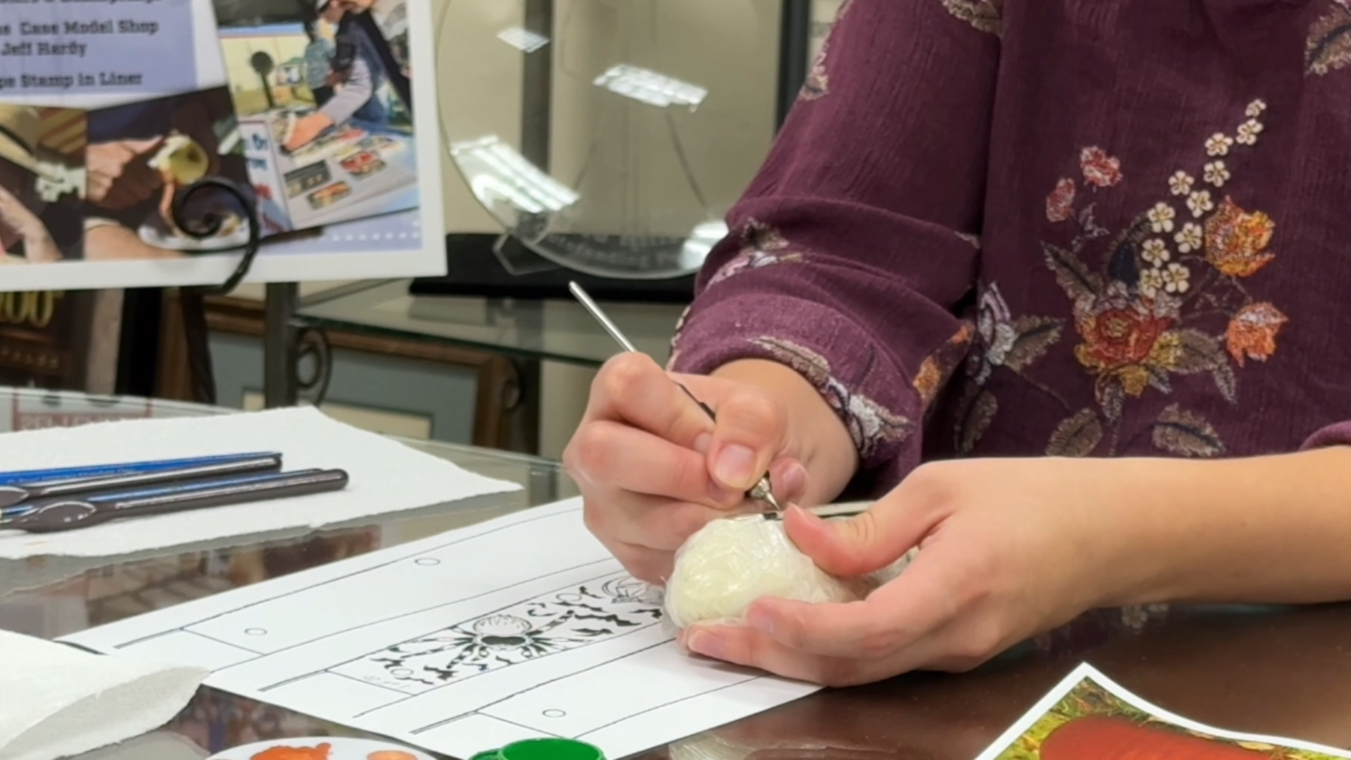 Local Artist Kristina Molder Brings the Art of Scrimshaw to Case Knives — Lebanon Now