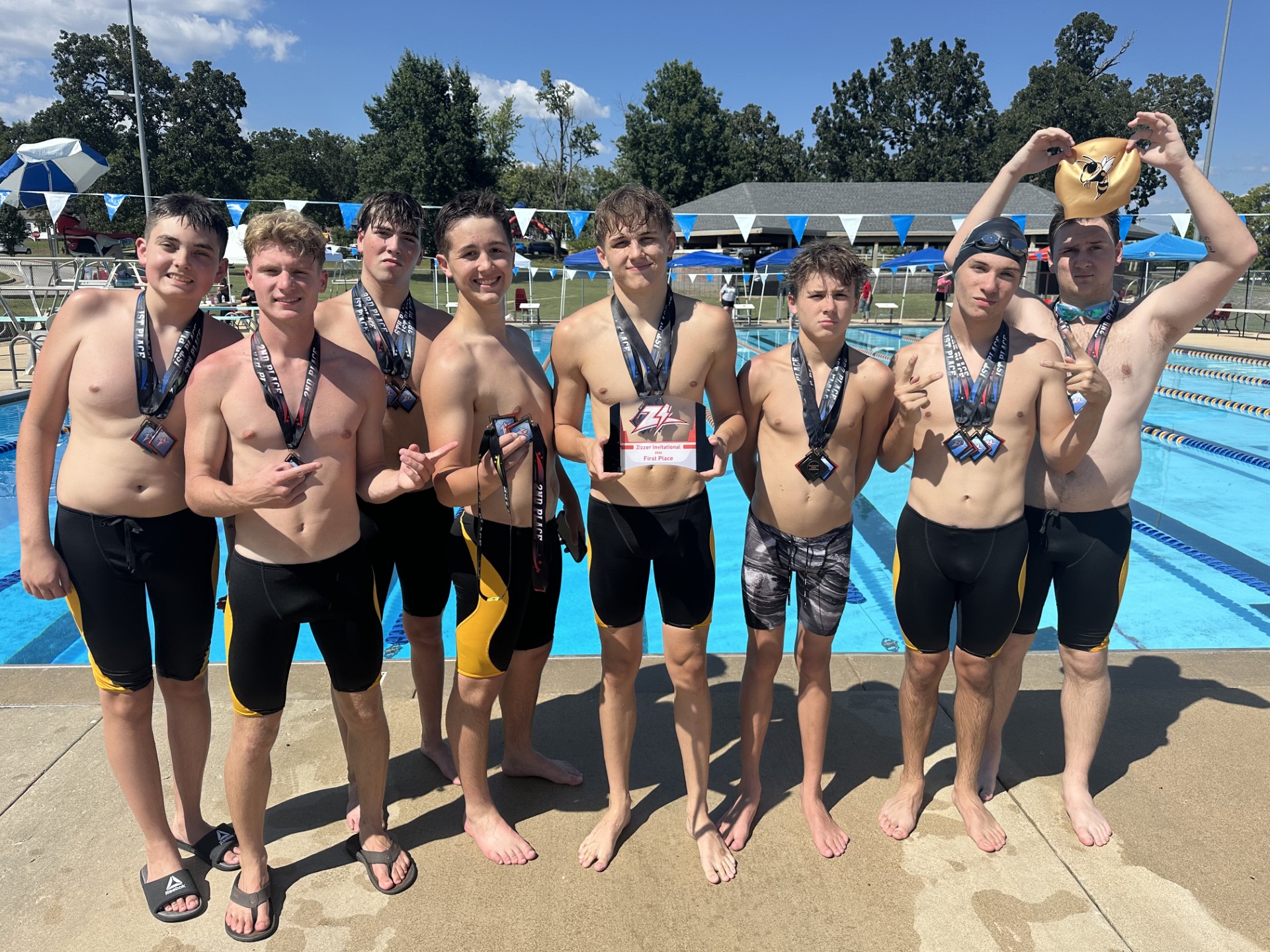 Lebanon Boys Swim Opens Season With First Place Finish