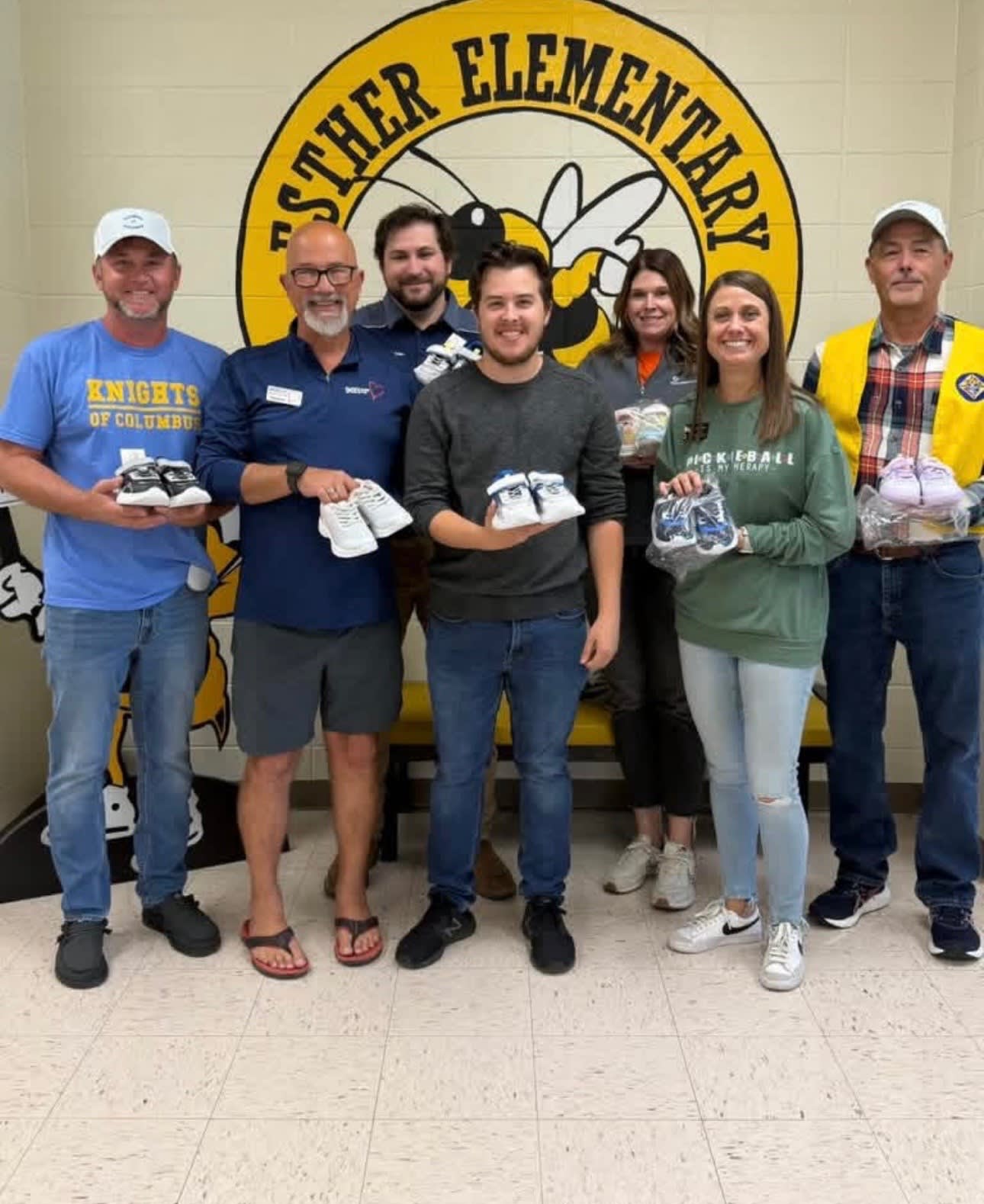 Knights of Columbus Raises More Than $25,000 to Put Shoes on Feet and Coats on Kids — Lebanon Now
