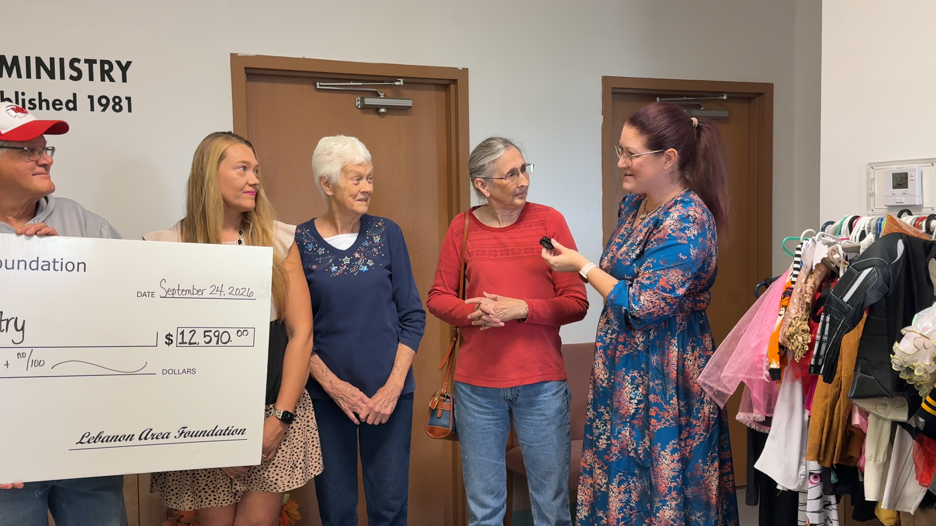 Lebanon Area Foundation awards $12,590 to help Crosslines. — Lebanon Now